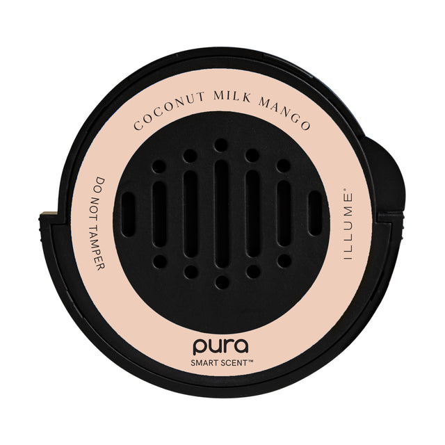 COCONUT MILK MANGO  
DO NOT TAMPER  
ILLUME  
pura™  
SMART SCENT™
