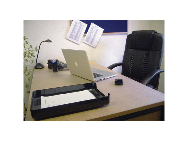 Front. Floortex - Floortex Anti-Slip Deskpad 20"x36" Clear DE2036RA.