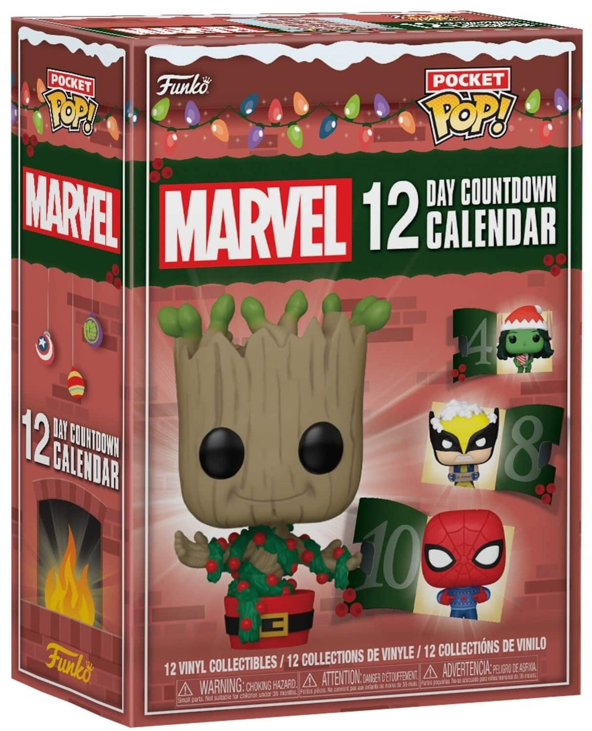 Funko - Advent Calendar: Marvel 12-Day Countdown Calendar 2024 - COLLECTIBLES - Multicolor