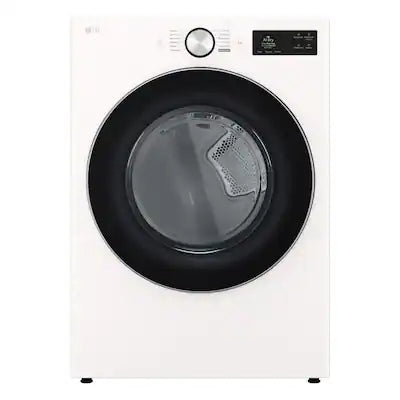 LG - 7.4 Cu. Ft. Smart Gas Dryer with Steam and AI Sensor Dry