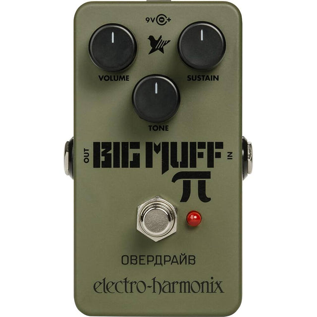 9V  
VOLUME  
TONE  
SUSTAIN  

BIG MUFF N  
ОБЕРДАЙВ  
electro-harmonix