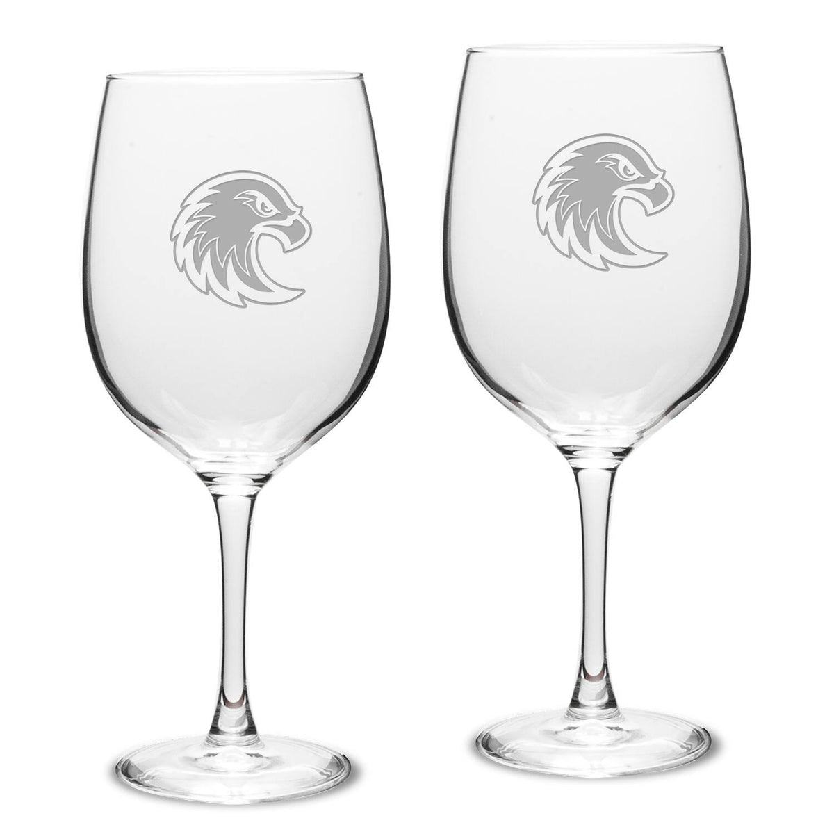 Jardine - Augsburg University 19oz. 2-Piece Traditional Red Wine Table Glass Set - Multicolor