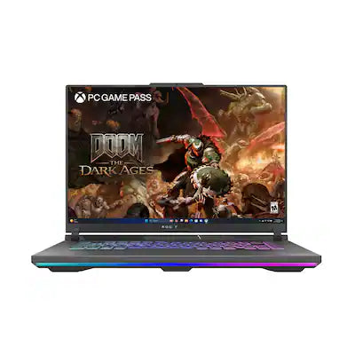 ASUS - ROG Strix G16 16" FHD 165Hz Gaming Laptop - AMD Ryzen 9 8940HX - 16GB Memory - GeForce RTX 5070 Ti - 1TB Storage