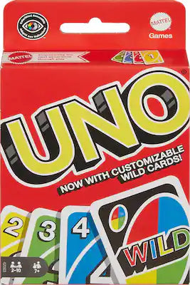 Mattel - UNO Original Classic Card Game 108 Card Deck