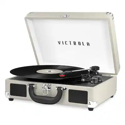 Victrola - Journey Bluetooth Suitcase Record Player with 3-speed Turntable
