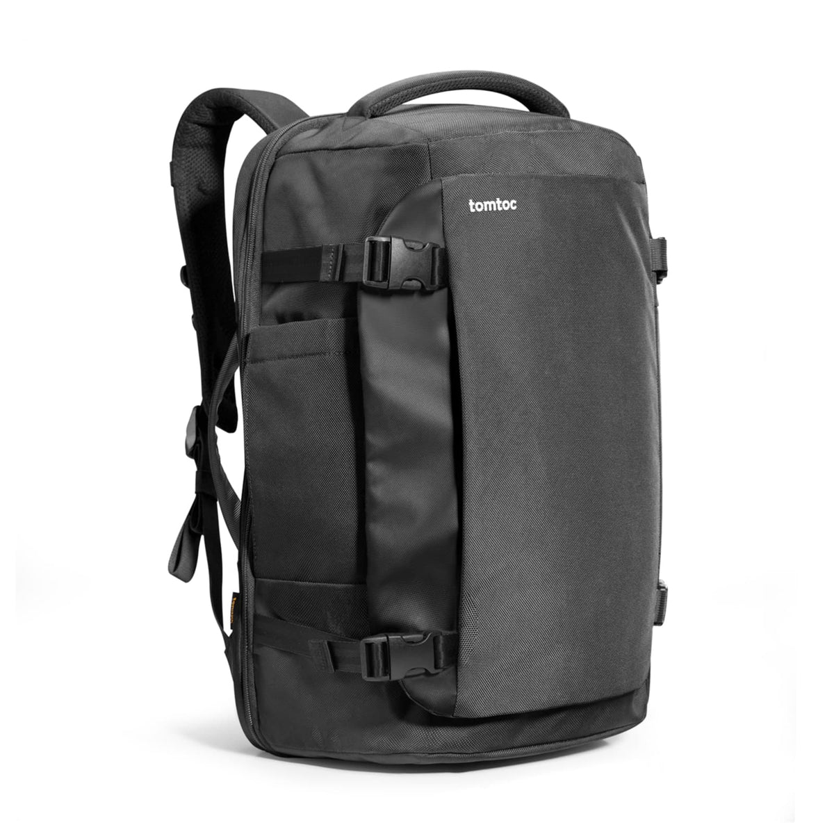 tomtoc - Navigator-T66 Laptop Travel Backpack, TSA Friendly Flight Approved Carry-on Luggage Weekender Backpack, Fit 17.3" Laptop - Black