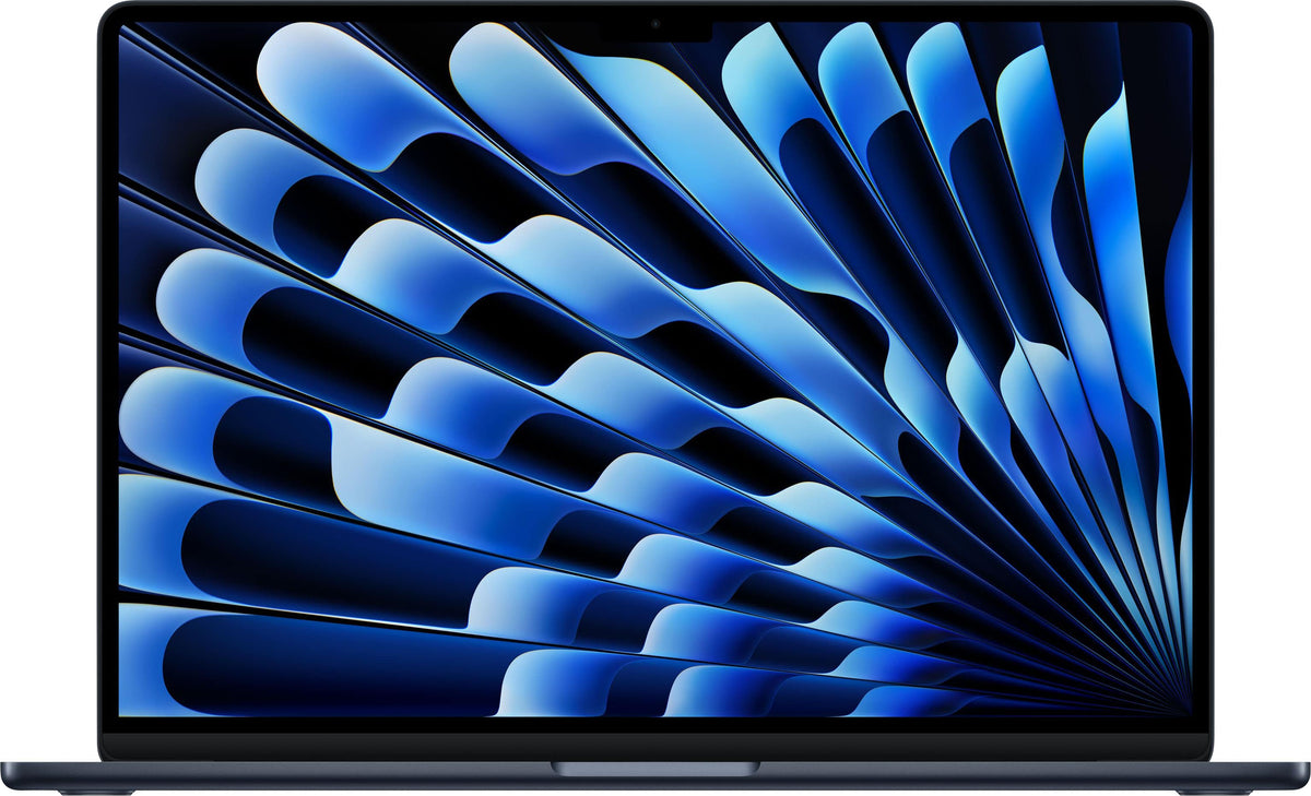 Apple - MacBook Air 15-inch Laptop - M5 chip with 10-core CPU and 10-core GPU - 16GB Memory - 512GB SSD - Midnight