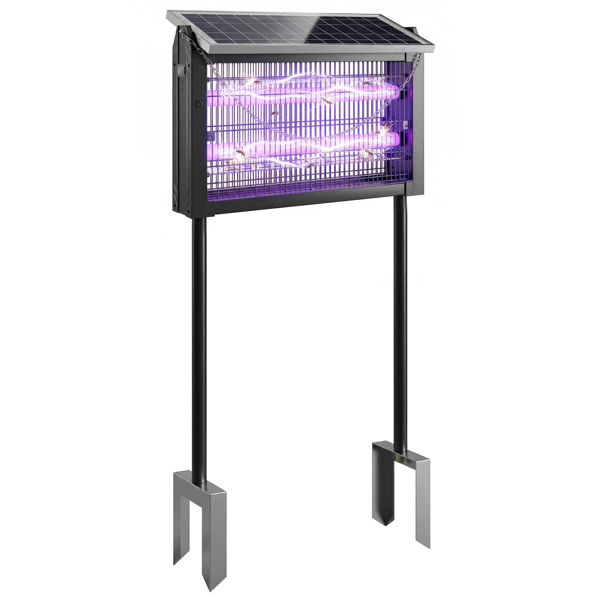 Outsunny - Zapper Outdoor, 3500 V Electric Zapper with 14 ft Cord - Black