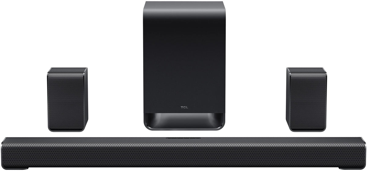 TCL - S-Class S65K 5.1 Channel Dolby Atmos Soundbar with Wireless Subwoofer (2026) - Charcoal