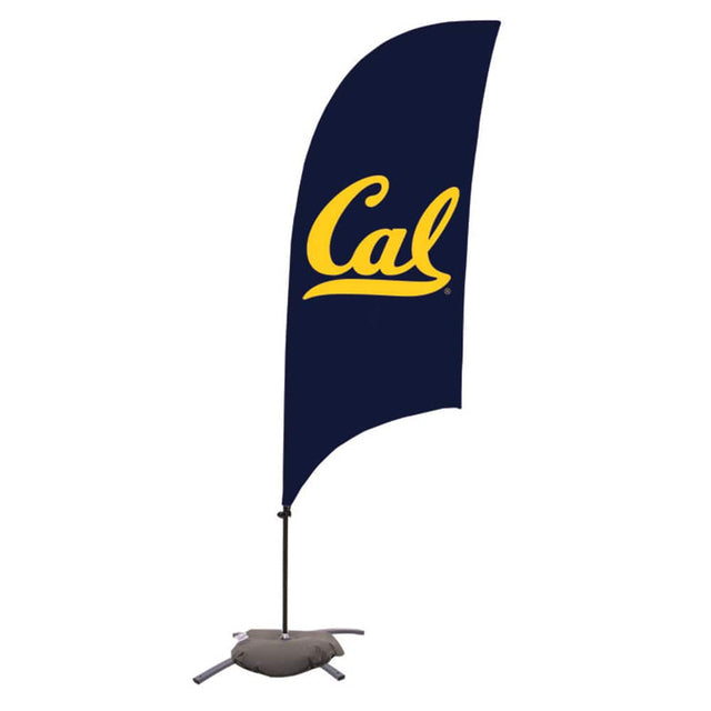 Front. Victory Corps - Cal Bears 7.5' Razor Feather Logo Flag - Multicolor.