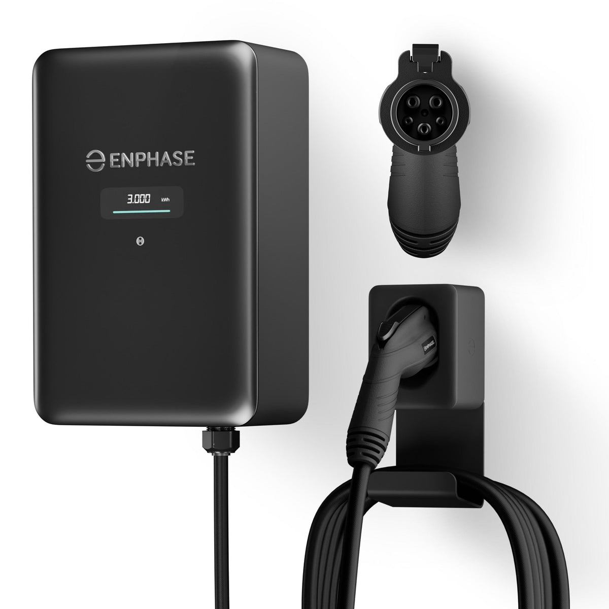 Enphase - IQ EV Charger 2 (up to 11.5 kW, J1772 connector, Hardwired)