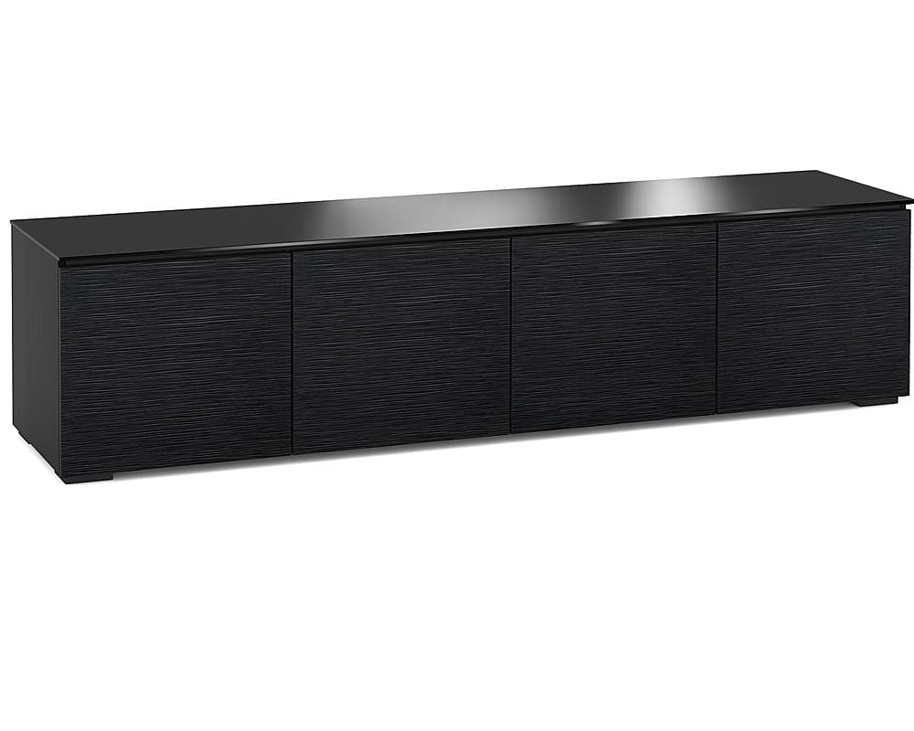 Salamander Designs - Chicago AV Cabinet for Most TVs up to 85" - Black Oak