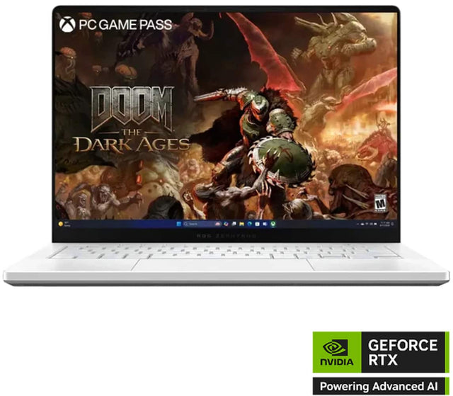 PC GAME PASS, DOOM THE DARK AGES, ROG ZEPHYRUS, GEFORCE NVIDIA RTX, Powering Advanced AI