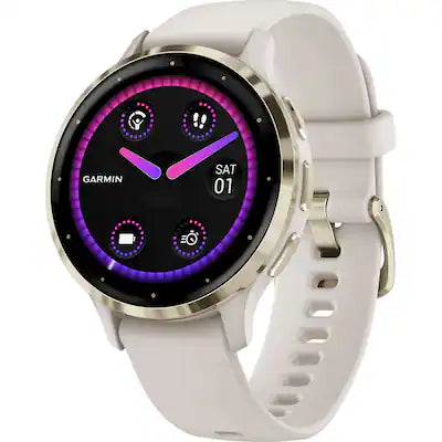 Garmin - Venu 3S GPS Smartwatch 41 mm Fiber-reinforced polymer