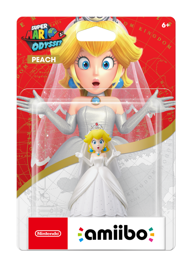 SUPER MARIO ODYSSEY  
PEACH  
6+  
KINGDOM  
Nintendo amiibo