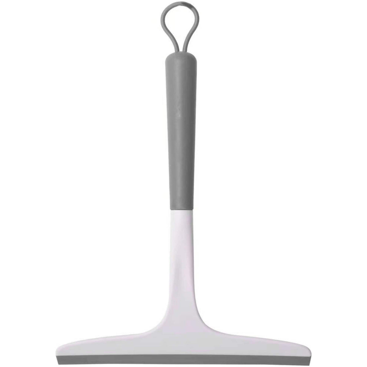 OU - Silicone Squeegee for Windows, Shower & Glass, Lightweight Cleaner with Nonslip Handle and Hanging Loop