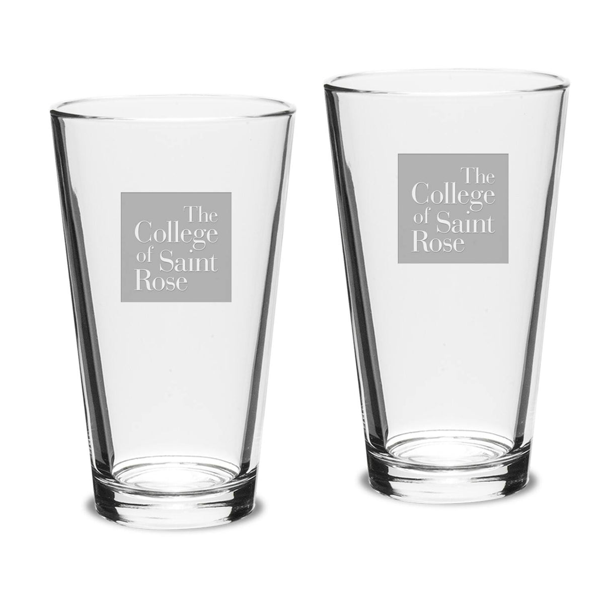 Jardine - Saint Rose Golden Knights 16oz. 2-Piece Classic Pub Glass Set - Multicolor