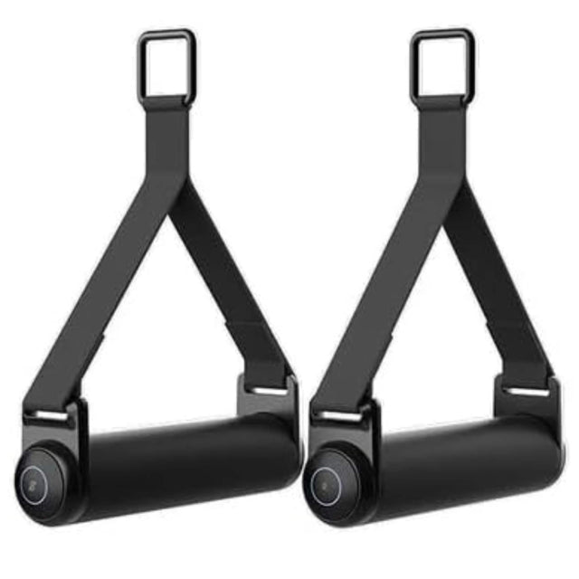 Front. Speediance - PowerGrip, Smart Heavy Duty Exercise Handles - Grip Attachments for Gym Monster, Gym Equipment - ‎Black.