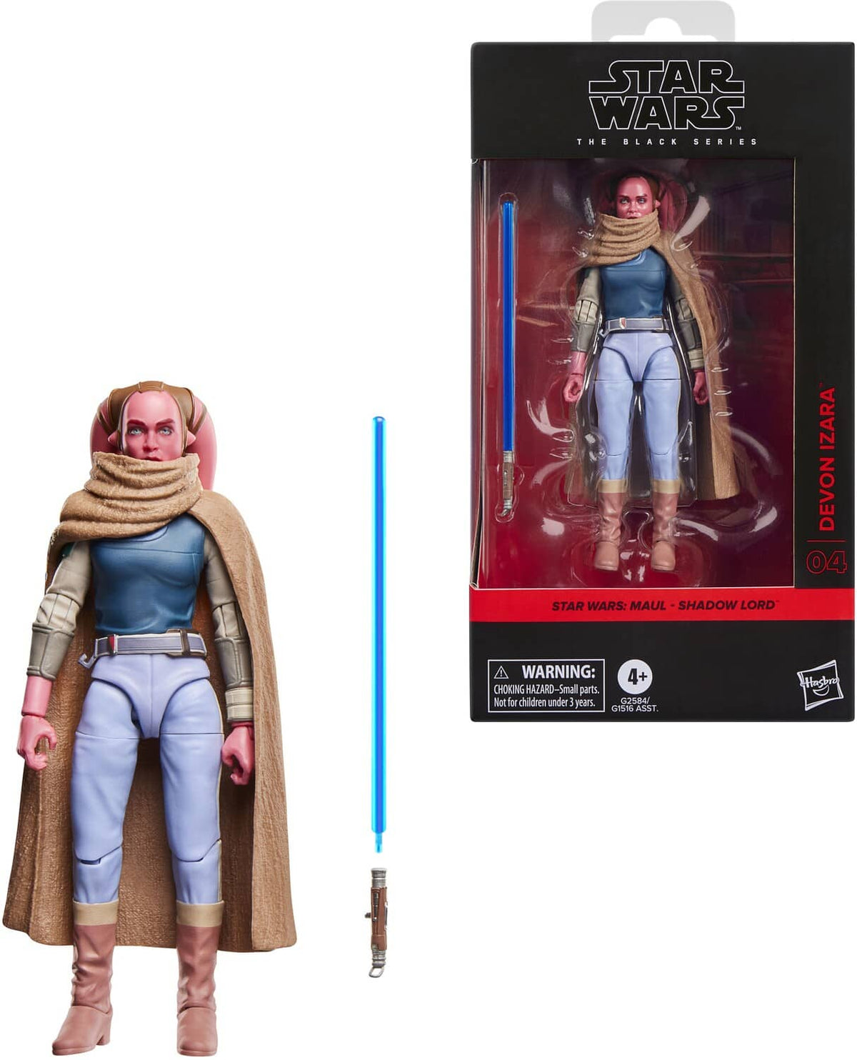 Hasbro - Star Wars: Maul - Shadow Lord - Black Series - Devon Izara Action Figure - COLLECTIBLES - Multicolor