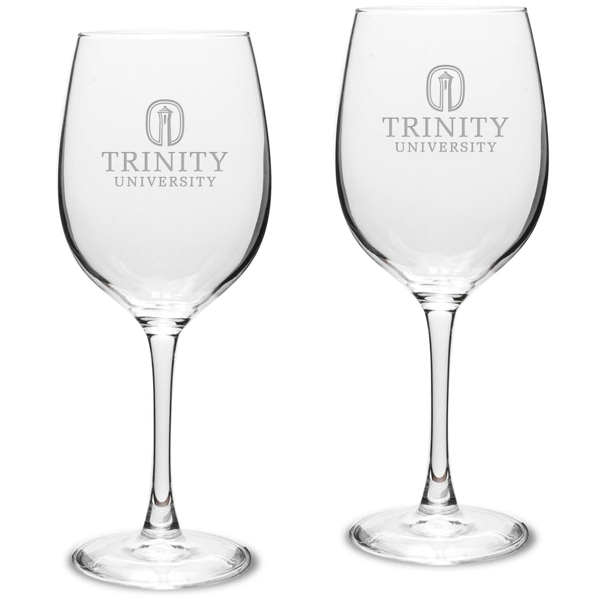 Jardine - Trinity Tigers 16oz. 2-Piece Traditional White Wine Glass Set - Multicolor