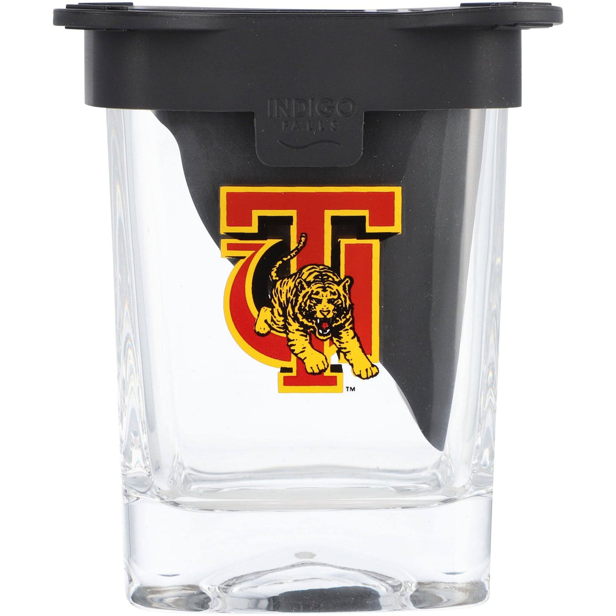 Indigo Falls - Tuskegee Golden Tigers 10oz. Ice Wedge Glass - Multicolor