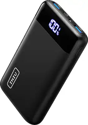 INIU - 22.5W Fast Charging 20000 mAh Power Bank, USB C in & out Portable Charger with LED Display for iPhone, Samsung, and More