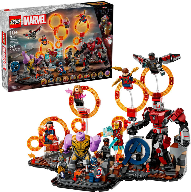 I I INFINITY SAGA LEGO MARVEL 10+ 9 76323 SE0O Avengers Endgame 621 pcs/pzs "MARVEL C - - - I - - - - - n nnO - AAmS - - - - I - . 2 AO