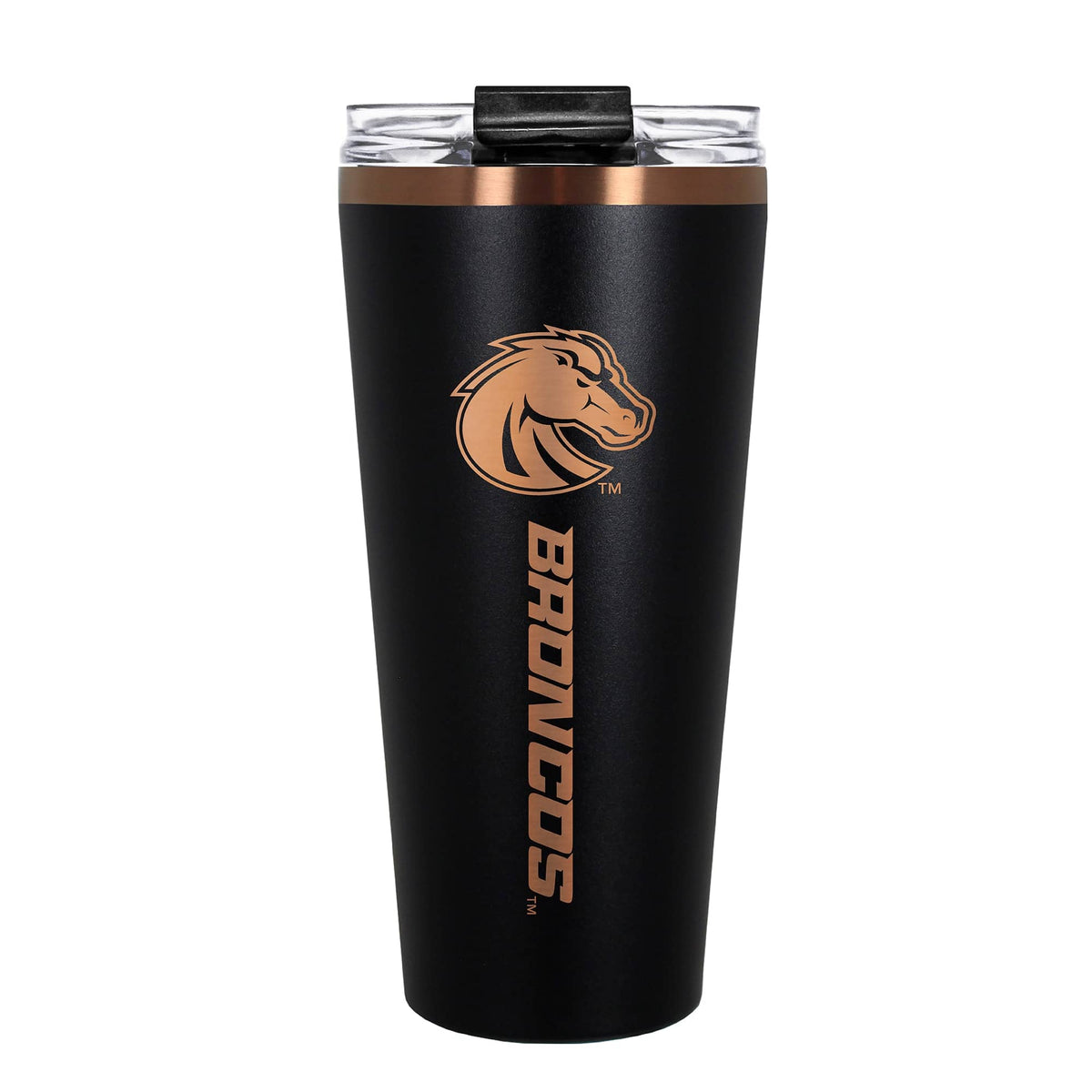 Great American Products - Boise State Broncos 30oz. Big Slim Tumbler - Black