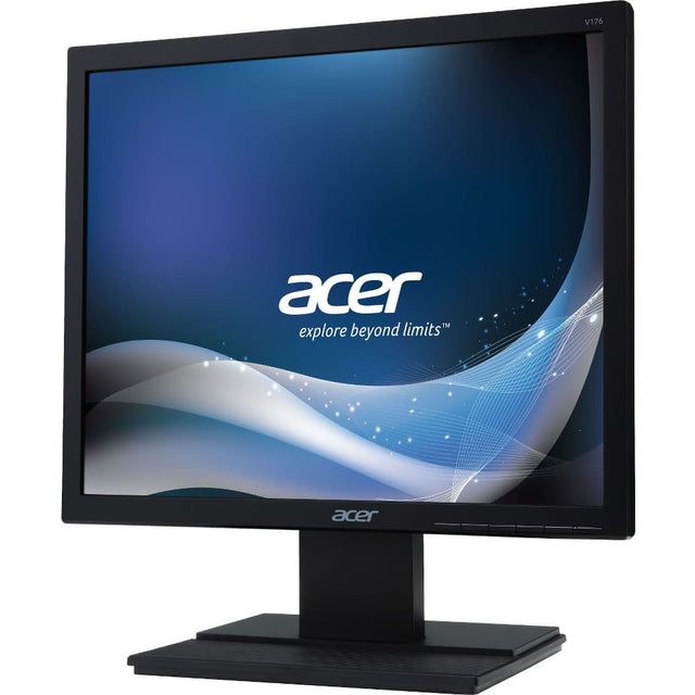 Front. Acer - 17" LED Monitor - Black.