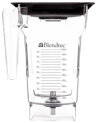 Front. Blendtec - FourSide Jar - White.