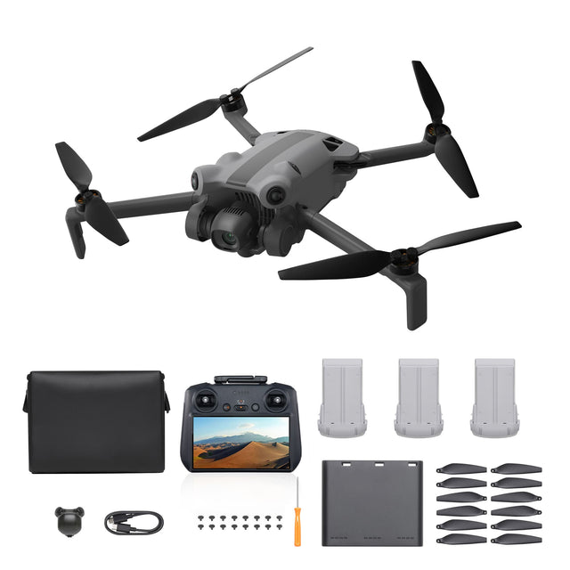 Front. SKYROVER - X1 Fly More Combo 8K Drone Bundle with Remote Screen Controller - Gray.