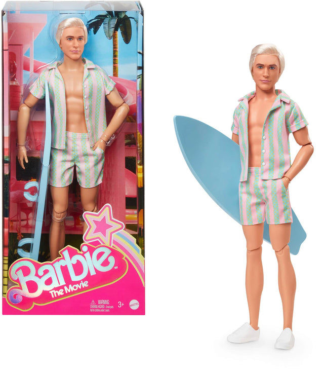 Barbie the Movie doll. Warning: 3+ years. Made in China.