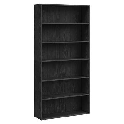 Songmics Home - Bookshelf, 6-Tier Bookcase, Book Shelf, Open Storage Shelf, 9.4 x 31.5 x 63.3 Inches, for Living Room, Home Office