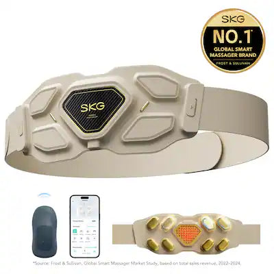 SKG - W9 Ultra 2.0 Back Massager Deep Tissue Heat Infrared Vibration