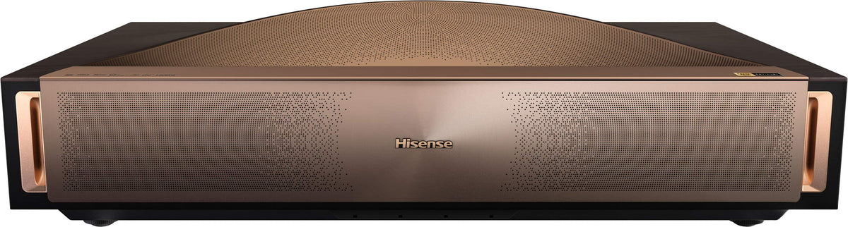 Hisense - L9Q Triple Laser Smart UST Projector, 5000 Lumens, 80"-200", 4K UHD, DLP, IMAX Enhanced, Pantone Validated, HDR - Walnut