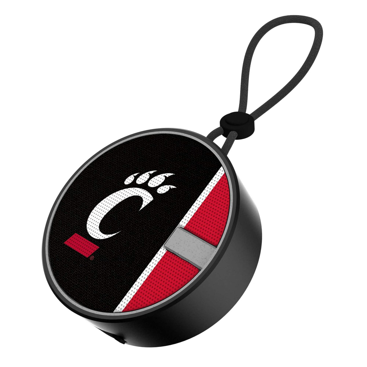 Keyscaper - Cincinnati Bearcats Logo Waterproof Bluetooth Speaker - Multicolor