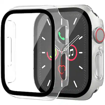 Entronix - Case Compatible with iWatch Series 11, 46mm - Hard Cover w/ Built-In Screen Protector