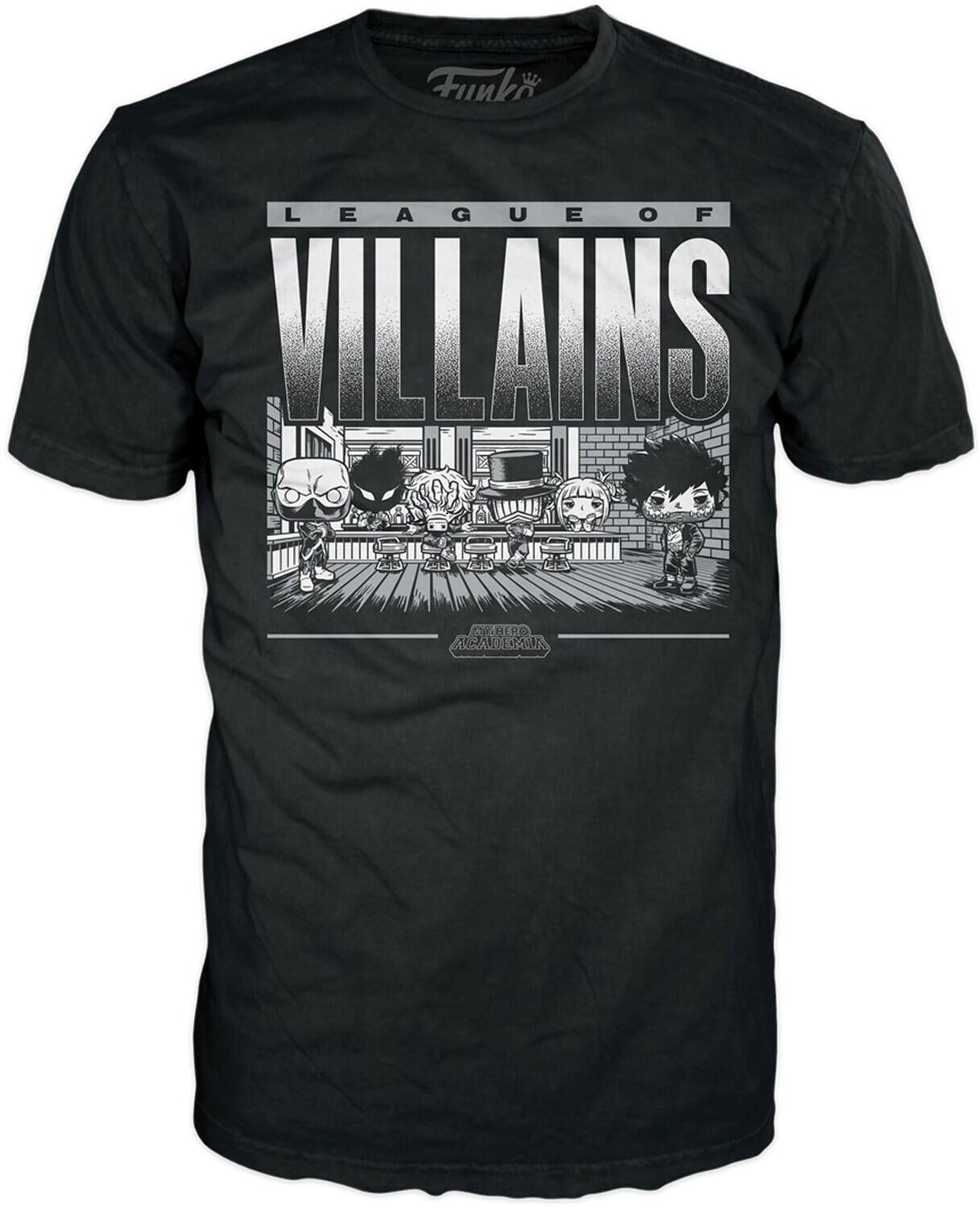 Funko - BOXED TEE: My Hero Academia - Villains Group -M (FS) - COLLECTIBLES - Multicolor