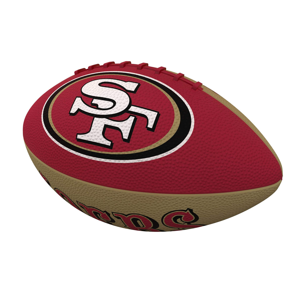 Logo Brands - San Francisco 49ers Pinwheel Logo Junior Football - Multicolor