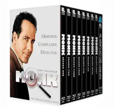 Monk: The Complete Series & Movie   - BLU-RAY