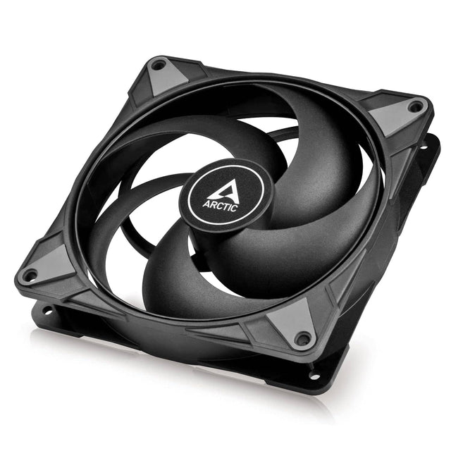 Front. Arctic - Arctic P14 Max 140mm High-Speed Case Fan PWM 4-Pin 2800RPM Optimised for Static Pressure 0dB Mode (Black) - Black.