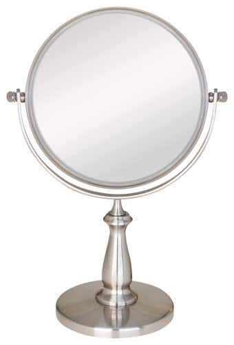 Zadro - 2-Sided Swivel Vanity Mirror - Silver