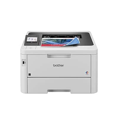 Front. Brother - HL-L3295CDW Wireless Compact Digital Color Printer, Refresh Subscription Eligible - White/Black.