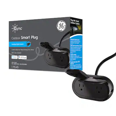 Cync - Outdoor Smart Plug, Works with Alexa and Google Home