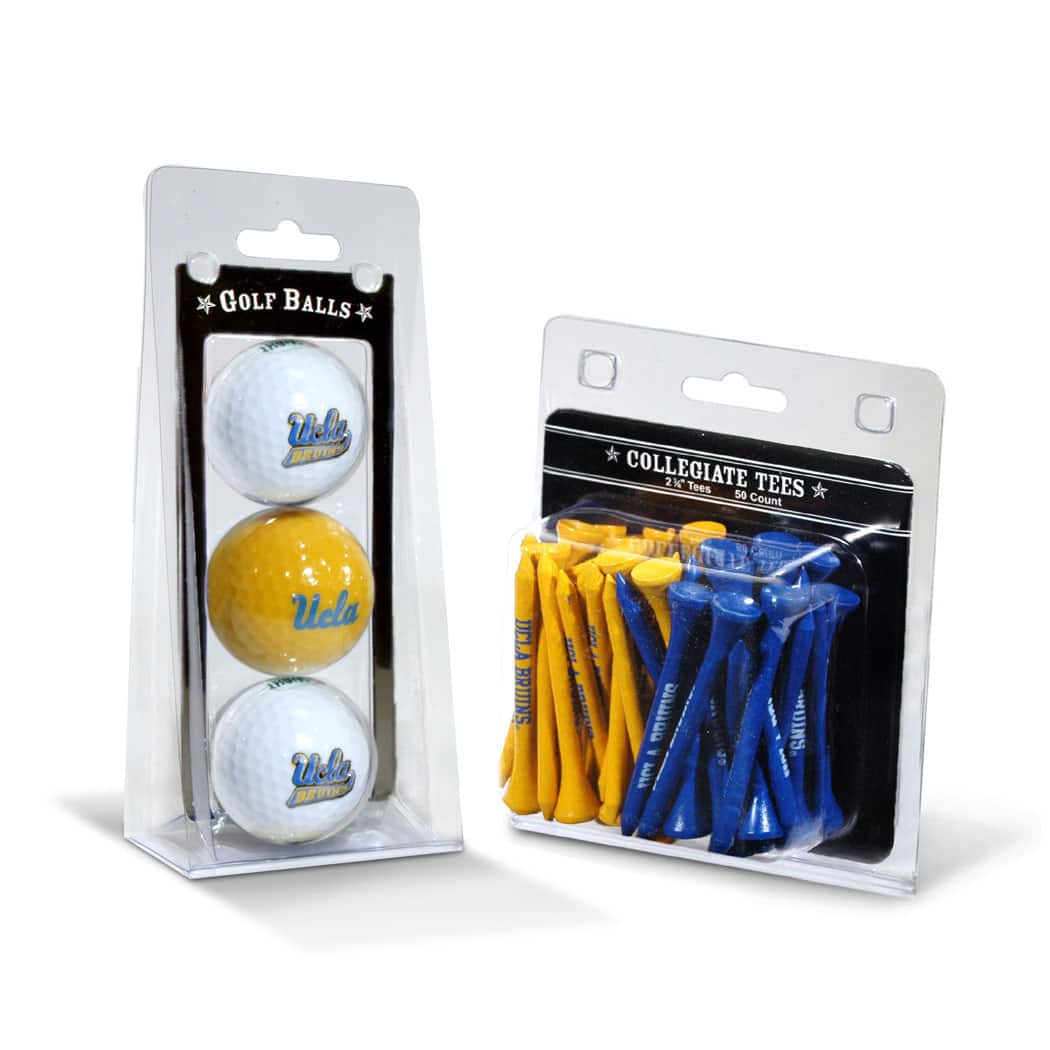 Team Golf - UCLA Bruins 3-Golf Ball & 50-Golf Tee Set - Multicolor