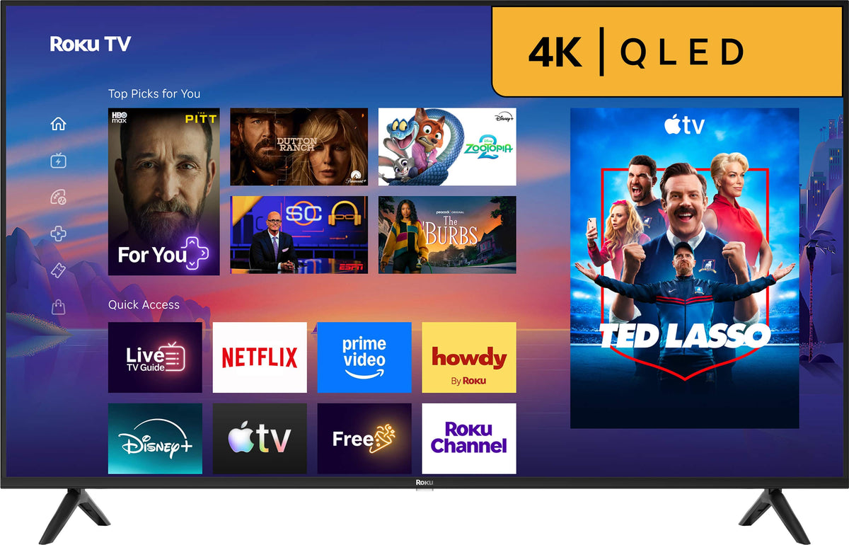 Roku - 55" Class Select Series 4K QLED Smart RokuTV (2026)