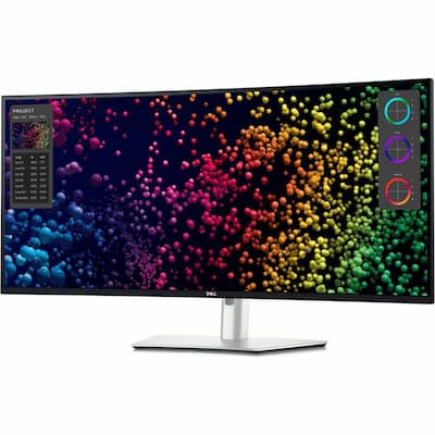 Dell - UltraSharp 39.7" IPS LED Curved 120Hz Monitor with HDR (USB, HDMI)