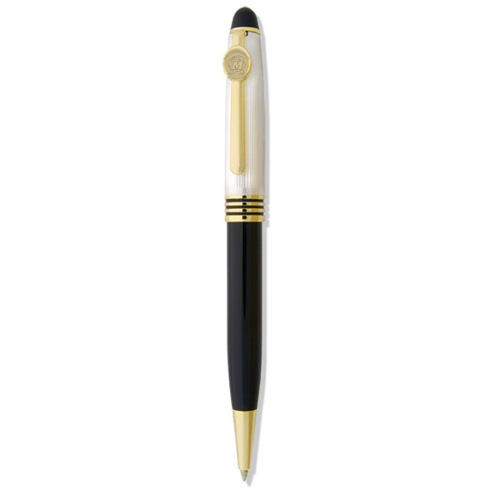 Jardine - /Pearl Maryland Terrapins Ball Point Pen - Black