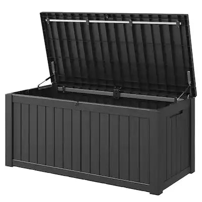 Yardgrace - 150 Gallon Waterproof Deck Box Lockable Patio Storage for Patio Furniture,Garden