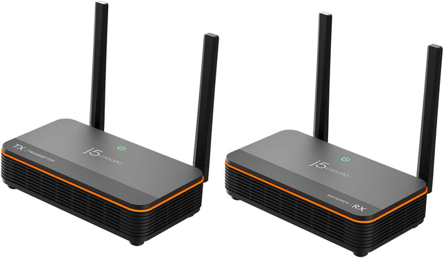 TX TRANSMITTER j5 create  
RECEIVER / RX